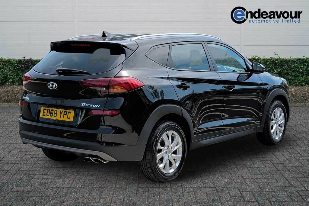 Hyundai Tucson 1.6 Tgdi 177 Se Nav 2Wd Dct EO68YPC Black #3