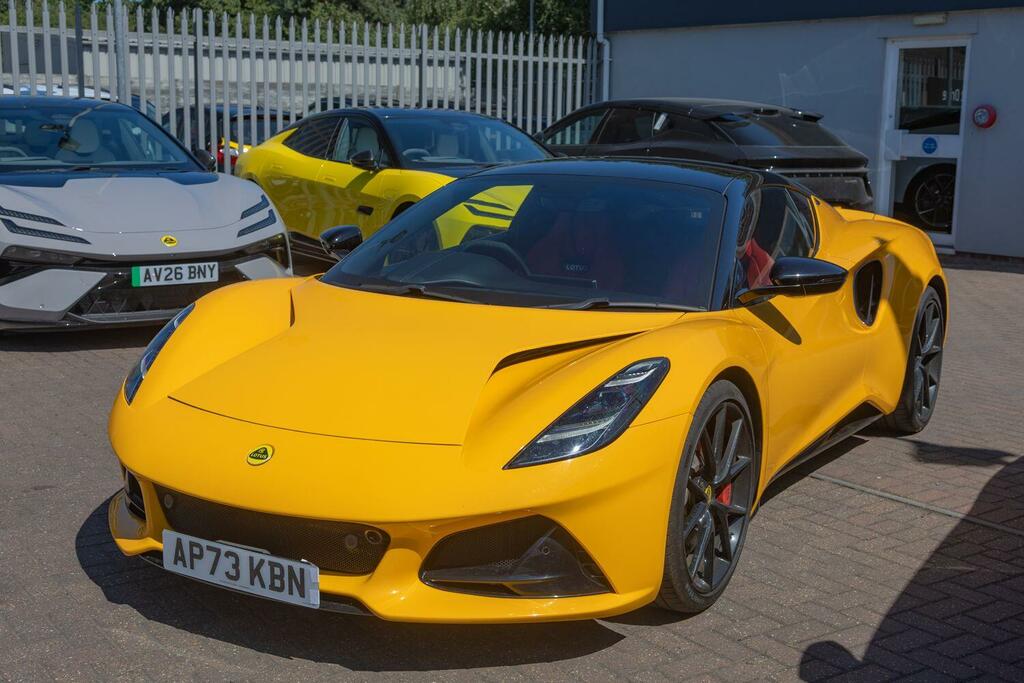 Lotus Emira 3.5 V6 First Edition Euro 6 AP73KBN Yellow #3