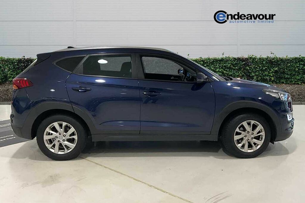 Hyundai Tucson 1.6 Tgdi 177 Se Nav 2Wd ET19KLL Blue #4