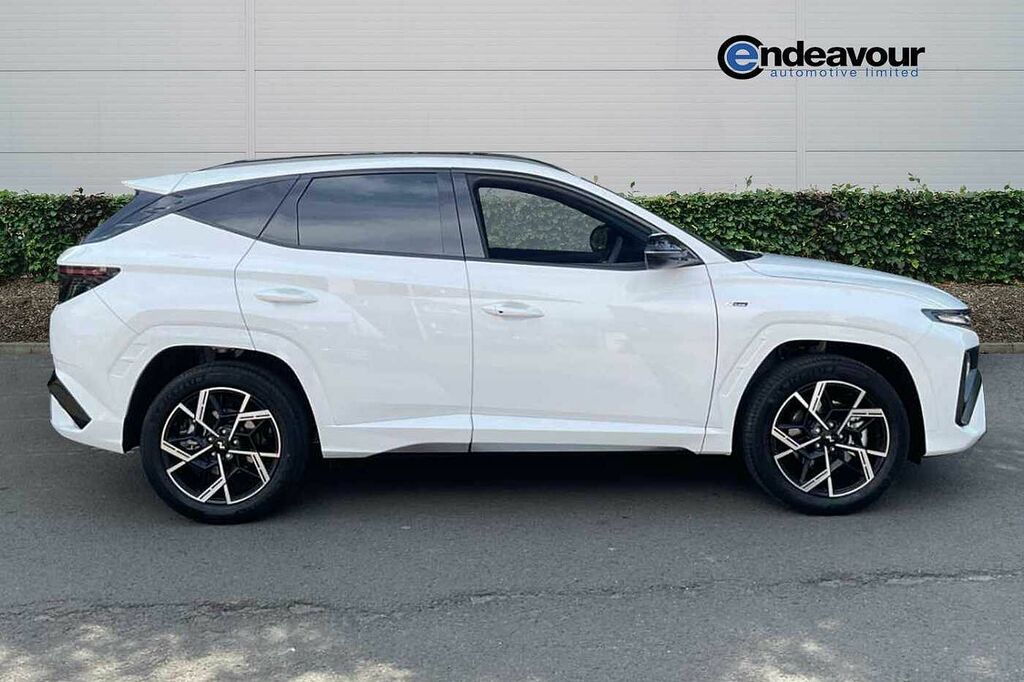Hyundai Tucson 1.6T 239 Hybrid N Line Edition LO26NDN White #4