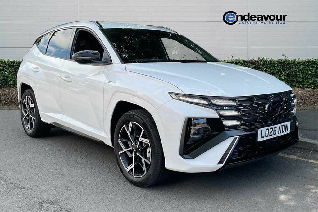 Hyundai Tucson 1.6T 239 Hybrid N Line Edition White