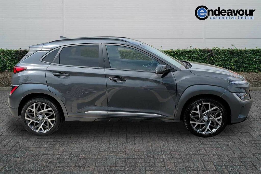 Hyundai Kona 1.6 Gdi Hybrid Premium Dct Grey #2