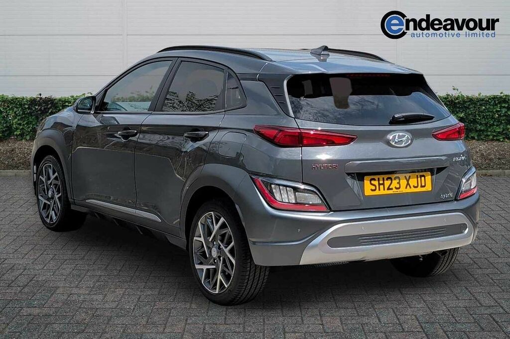Hyundai Kona 1.6 Gdi Hybrid Premium Dct Grey #5