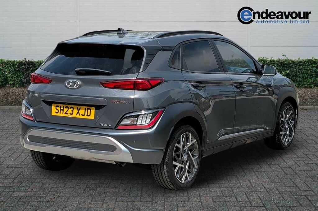 Hyundai Kona 1.6 Gdi Hybrid Premium Dct Grey #3