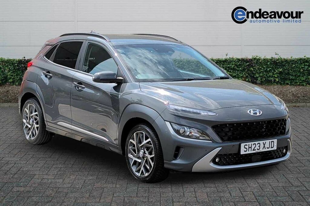 Hyundai Kona 1.6 Gdi Hybrid Premium Dct Grey