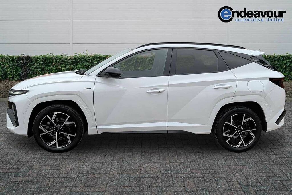 Hyundai Tucson 1.6T Hybrid N Line S LM74DVJ White #6