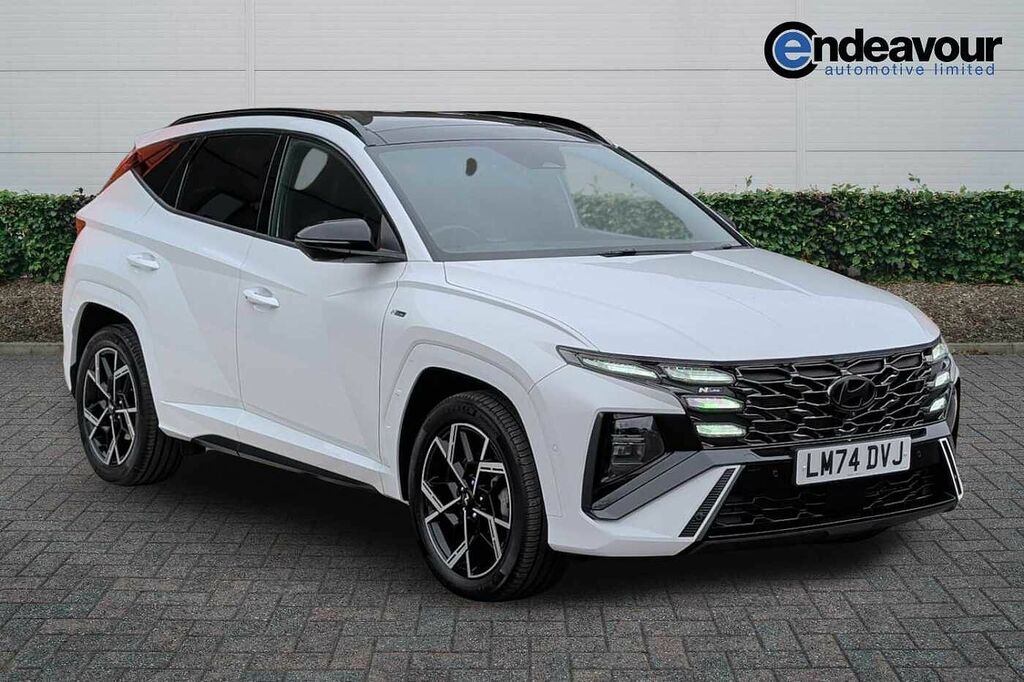 Hyundai Tucson 1.6T Hybrid N Line S White