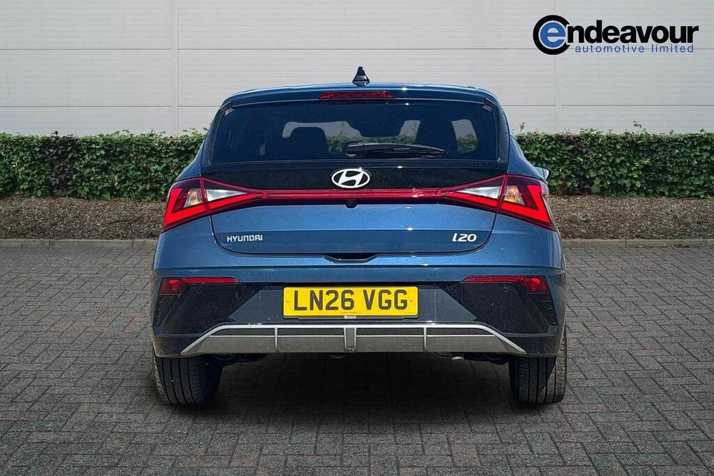 Hyundai I20 1.0T Gdi 90 Tech Line Dct LN26VGG Blue #4