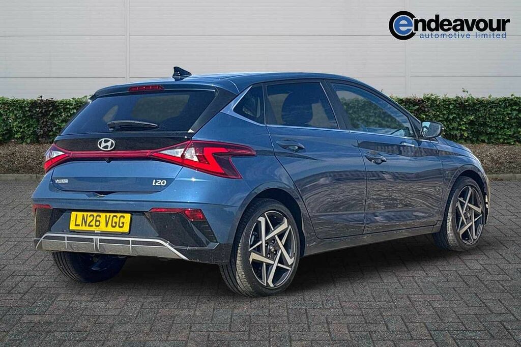 Hyundai I20 1.0T Gdi 90 Tech Line Dct LN26VGG Blue #3