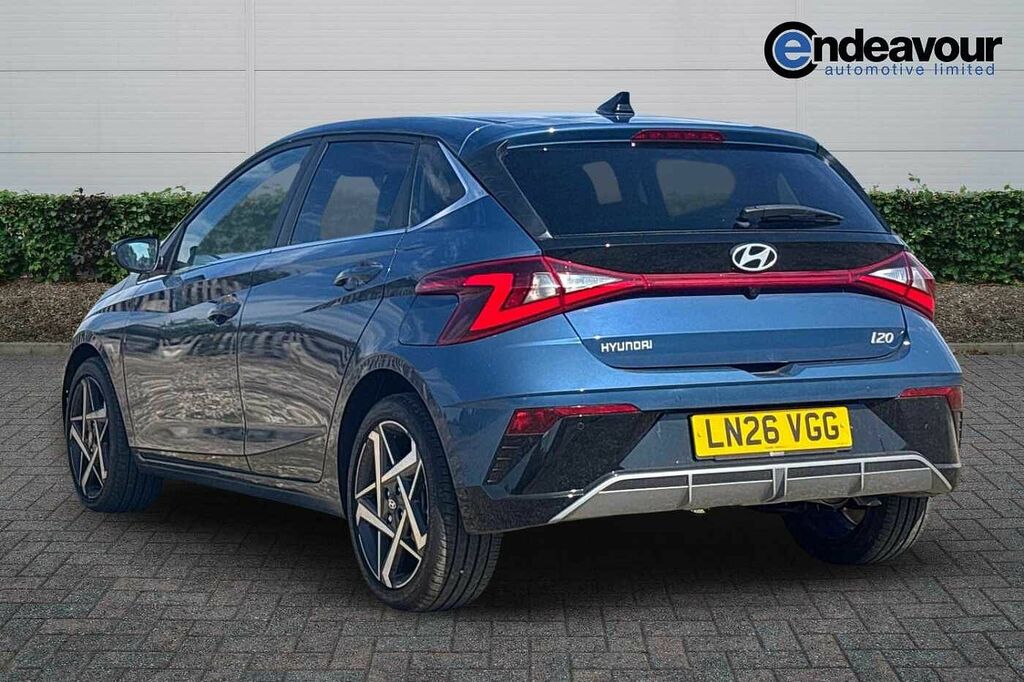 Hyundai I20 1.0T Gdi 90 Tech Line Dct LN26VGG Blue #5