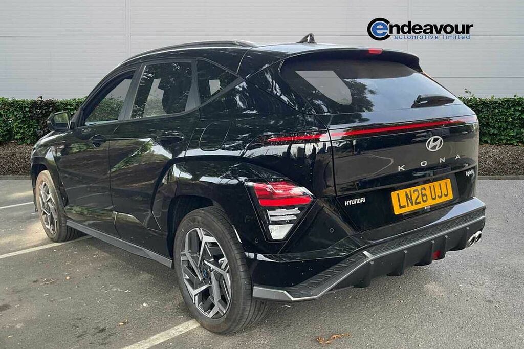 Hyundai Kona 1.6 Hybrid 138 N Line S Dct LN26UJJ Black #3