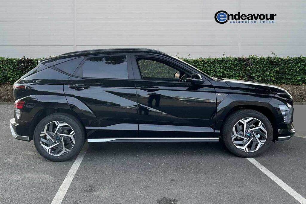 Hyundai Kona 1.6 Hybrid 138 N Line S Dct LN26UJJ Black #4