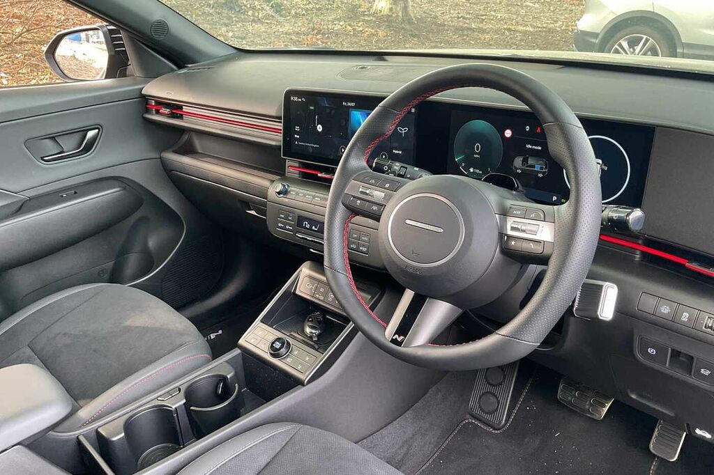 Hyundai Kona 1.6 Hybrid 138 N Line S Dct LN26UJJ Black #6