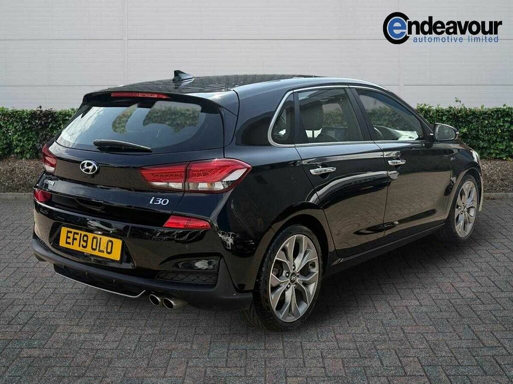 Hyundai I30 1.4T Gdi N Line Nav Dct Black #3