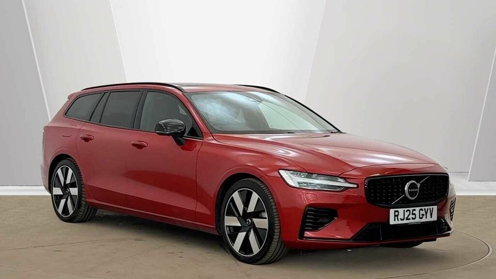 Volvo V60 Ultra, T8 Awd Plug-in Hybrid, Dar Red