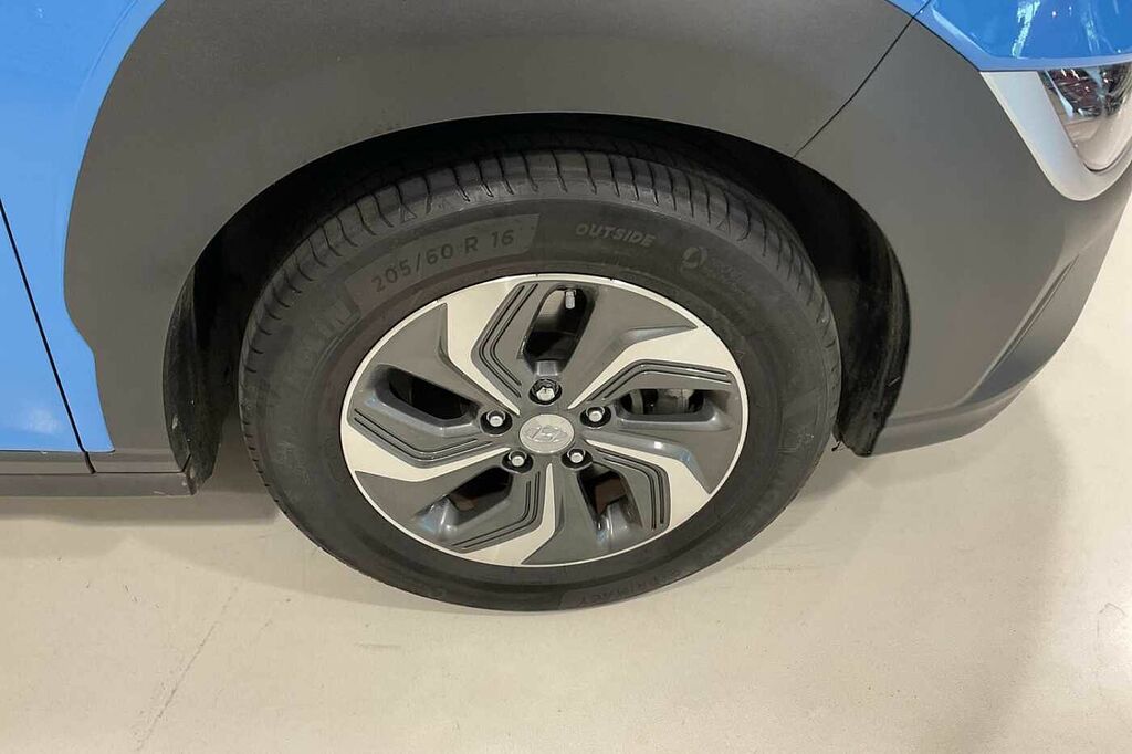 Hyundai Kona 1.6 Gdi Hybrid Se Connect Dct Blue #5