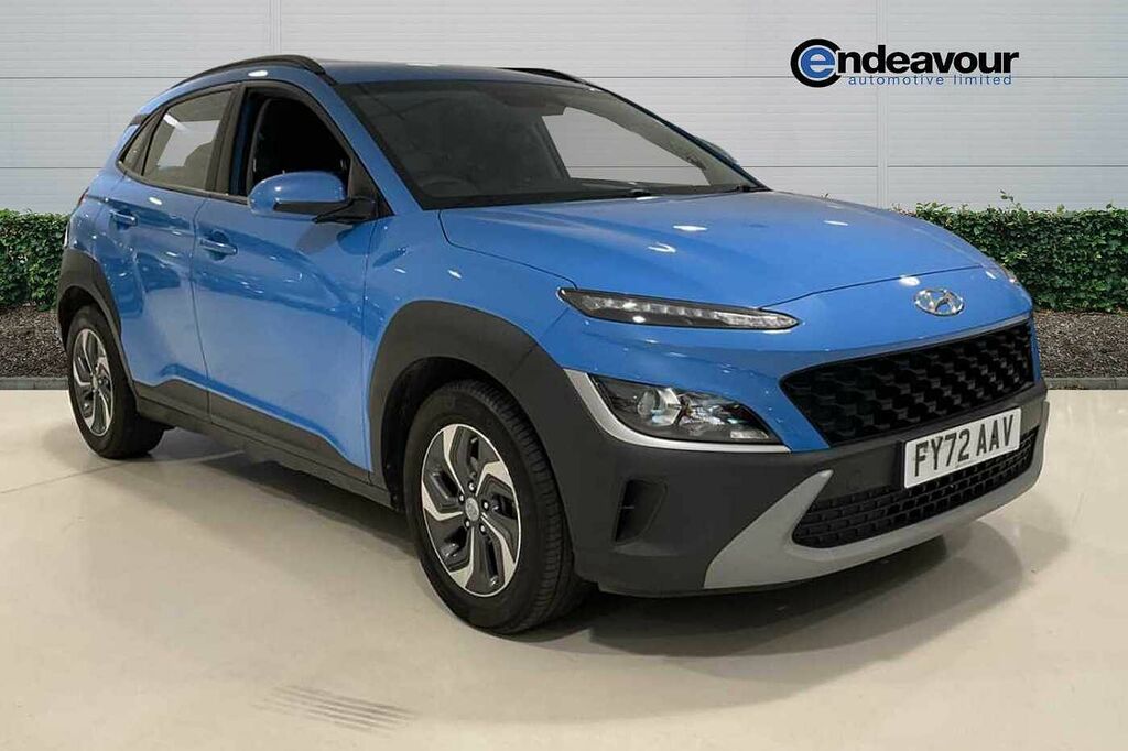 Hyundai Kona 1.6 Gdi Hybrid Se Connect Dct Blue