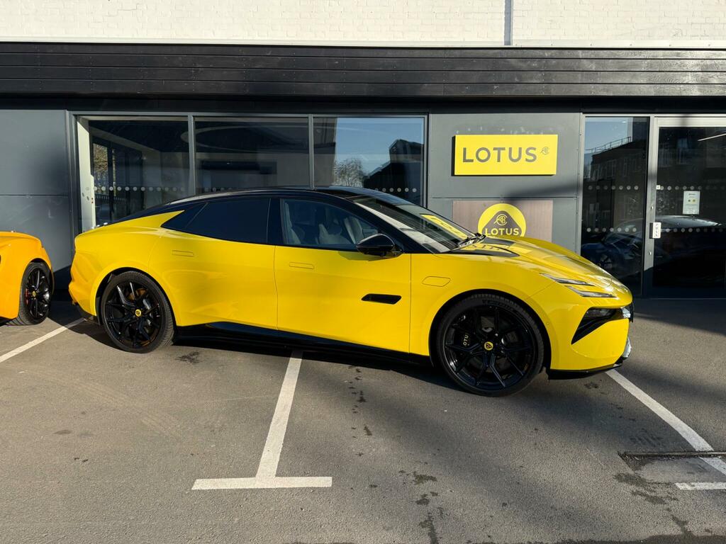 Lotus Emeya 102Kwh R 4Wd Dual Motor Yellow #2