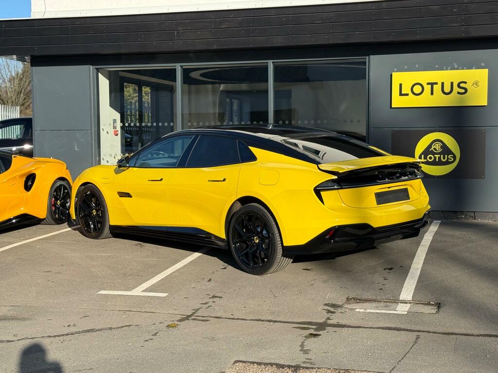 Lotus Emeya 102Kwh R 4Wd Dual Motor Yellow #4