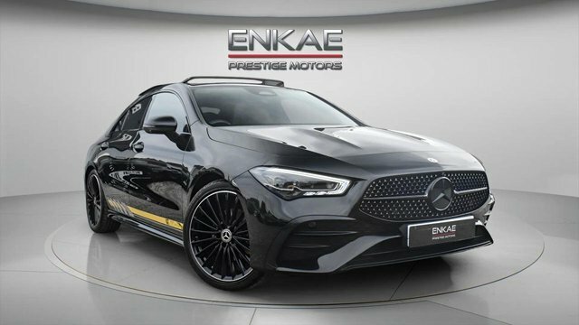 Mercedes-Benz CLA Class 2023 1.3 Cla180h Mhev Amg Line Premium Plus Coup Black