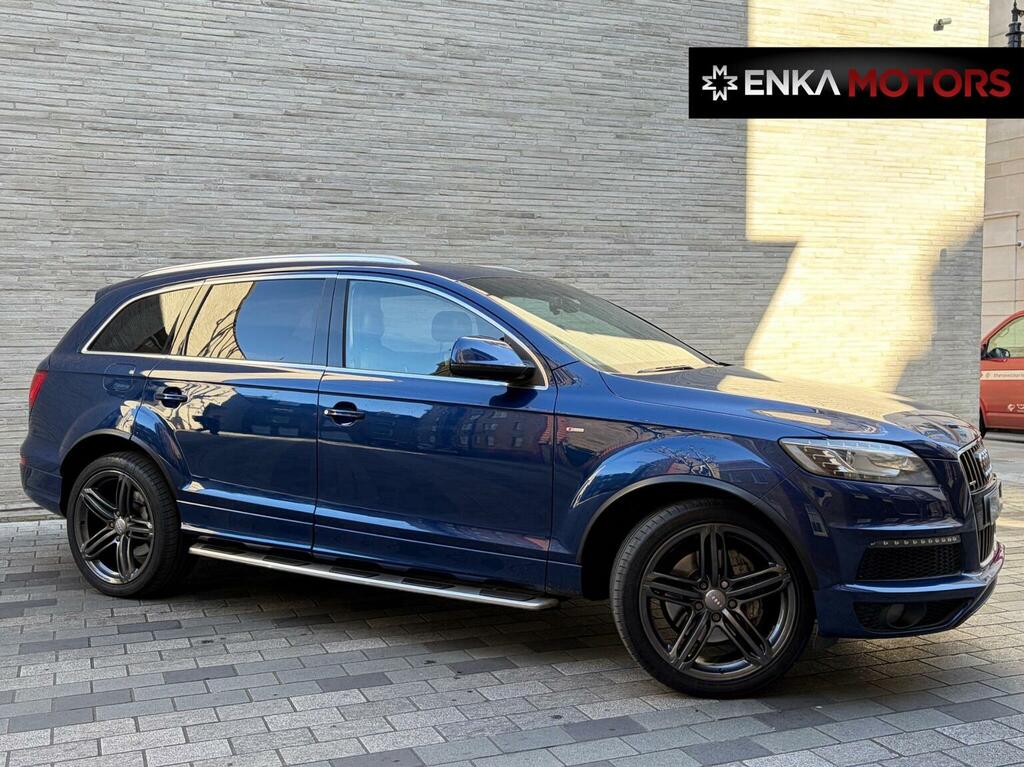 Audi Q7 3.0 Tdi V6 S Line Plus Tiptronic Quattro Euro 5 S Blue #3