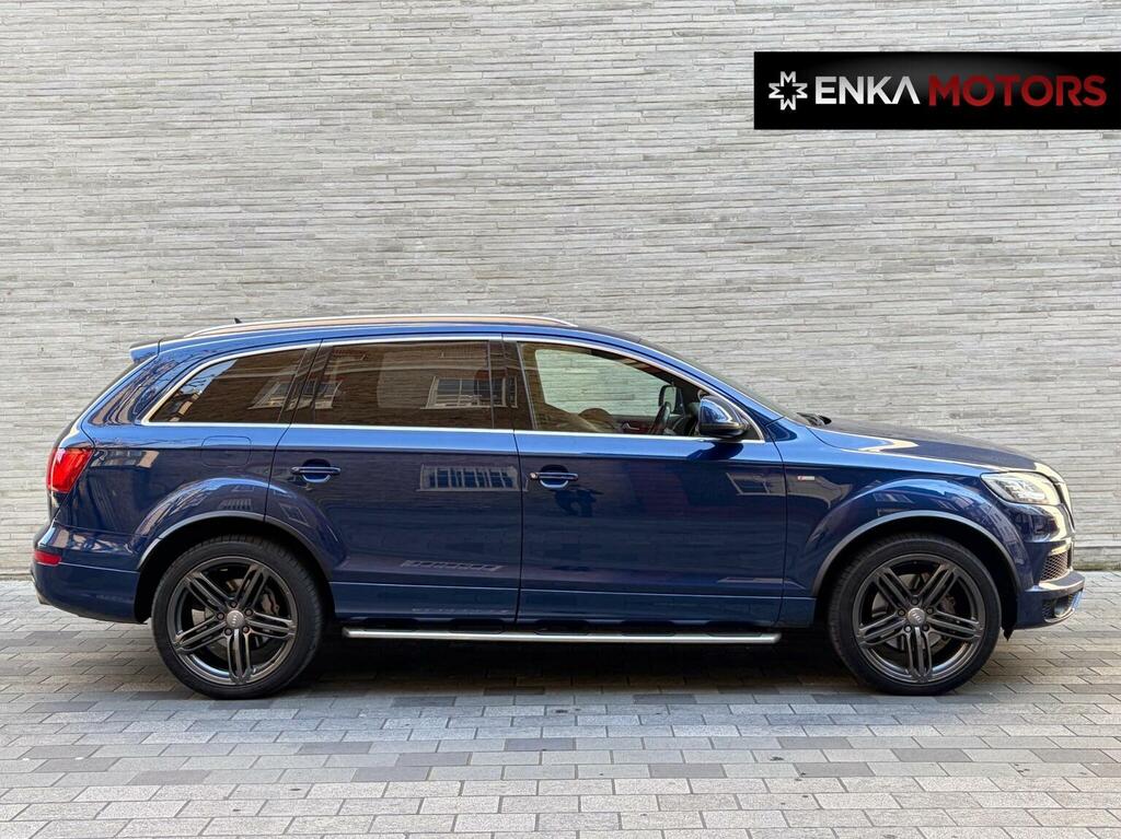 Audi Q7 3.0 Tdi V6 S Line Plus Tiptronic Quattro Euro 5 S Blue #4