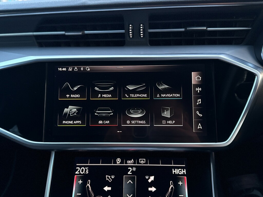 Audi A6 Saloon Sport White #32