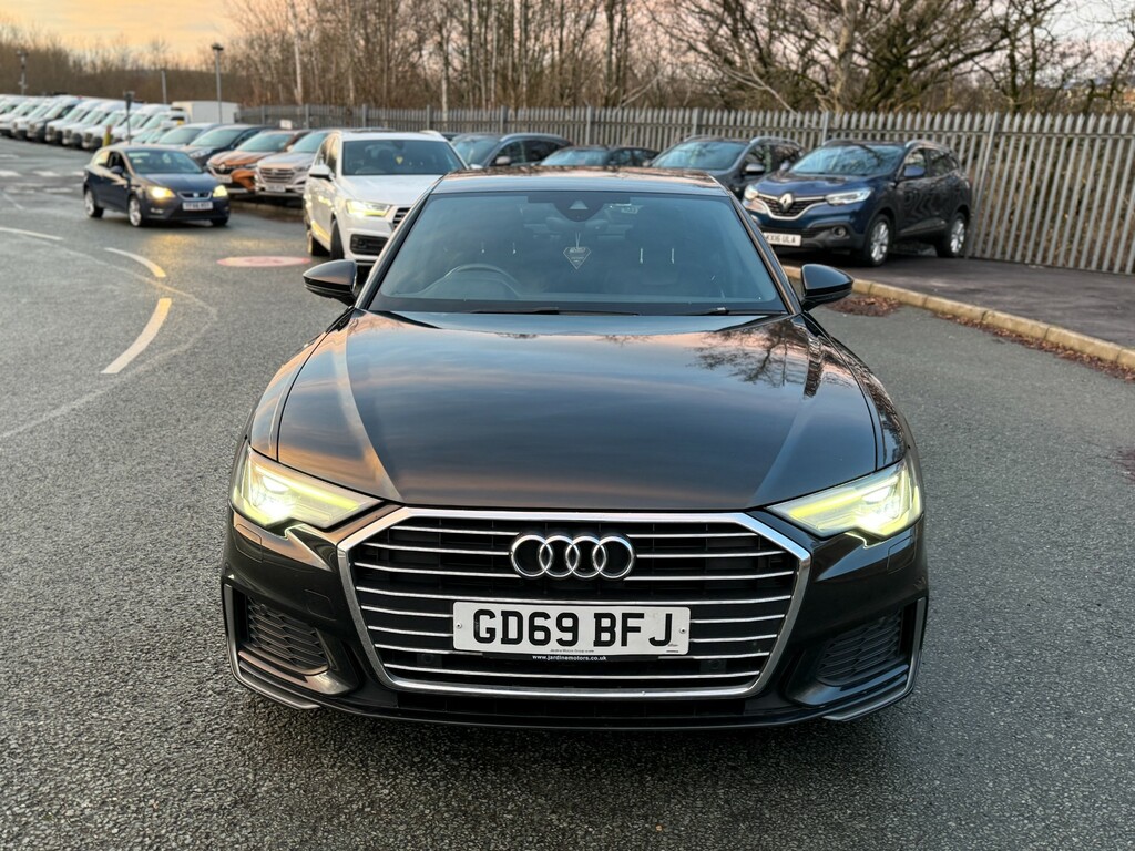 Audi A6 Saloon Sport White #8