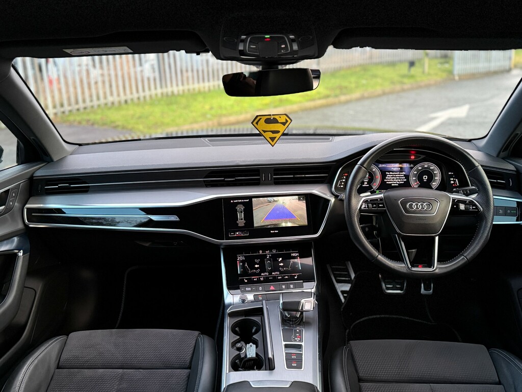 Audi A6 Saloon Sport White #17