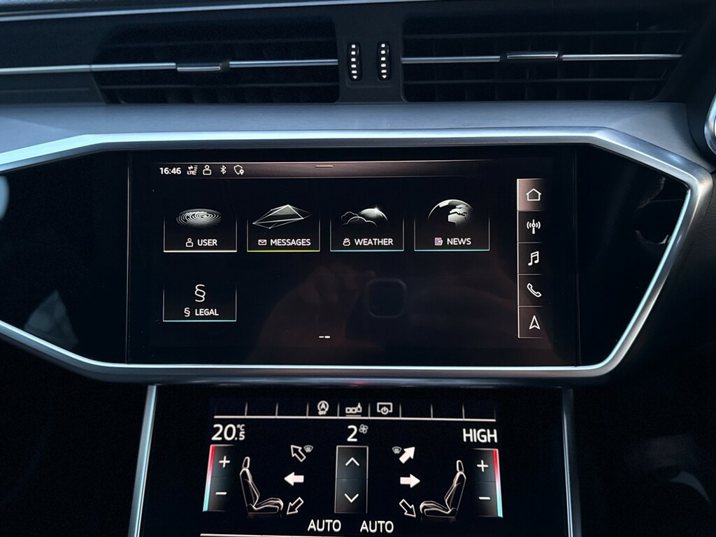 Audi A6 Saloon Sport White #33