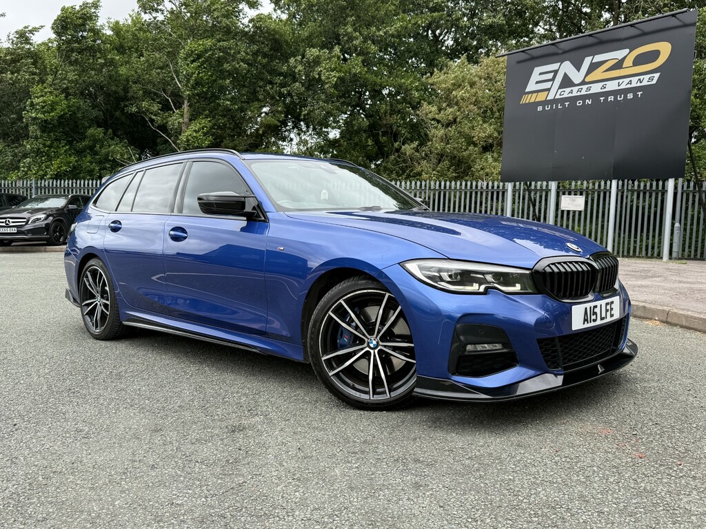 BMW 3 Series 2.0 320I M Sport Saloon Euro 6 S Blue #13