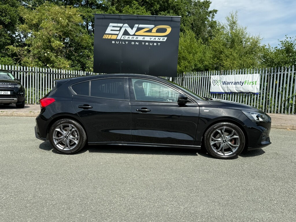 Ford Focus 1.0T Ecoboost St-line Hatchback Eu SN70JXA Black #4