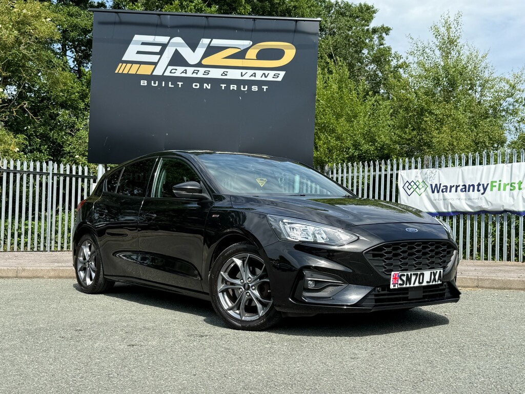 Ford Focus 1.0T Ecoboost St-line Hatchback Eu SN70JXA Black #2
