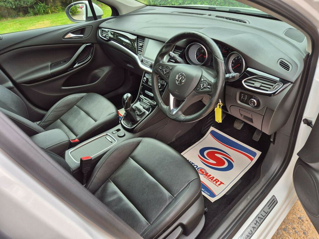 Vauxhall Astra 1.4I Turbo Elite Nav Euro 6 X4ESW White #6