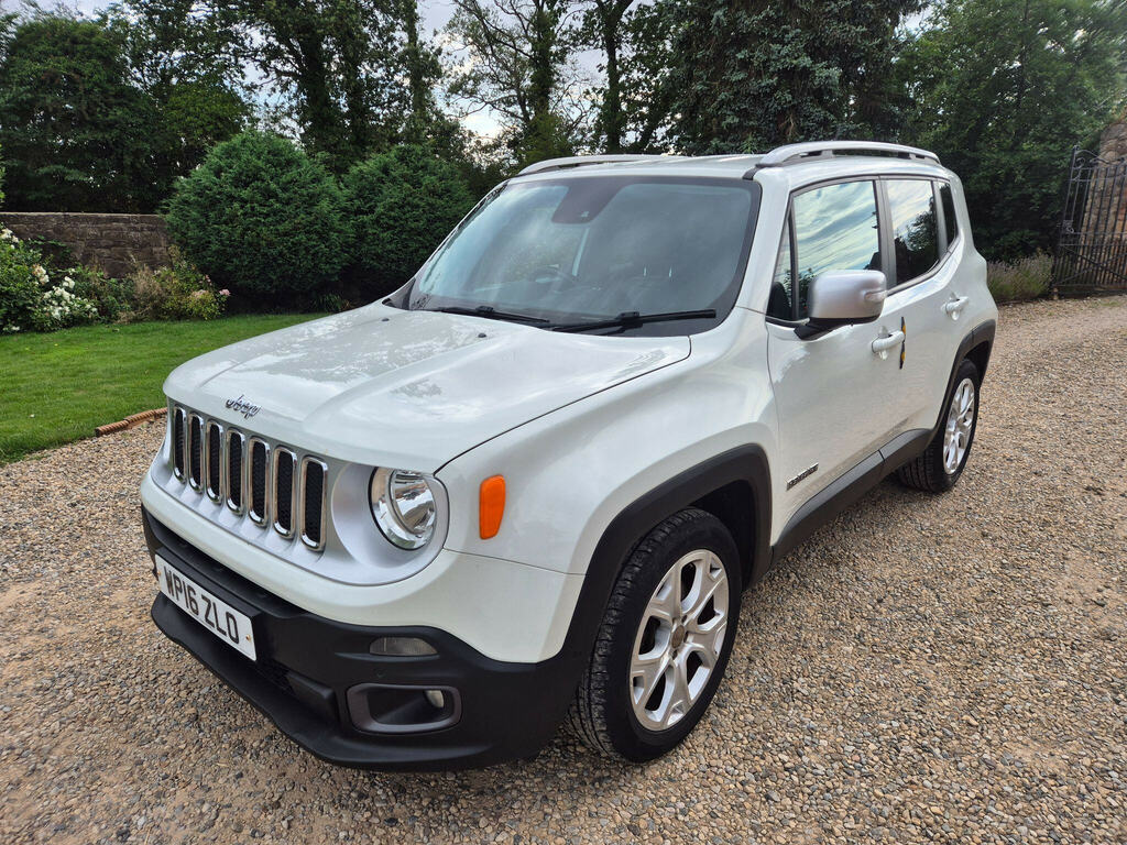 Jeep Renegade 1.6 Multijetii Limited Euro 6 Ss White