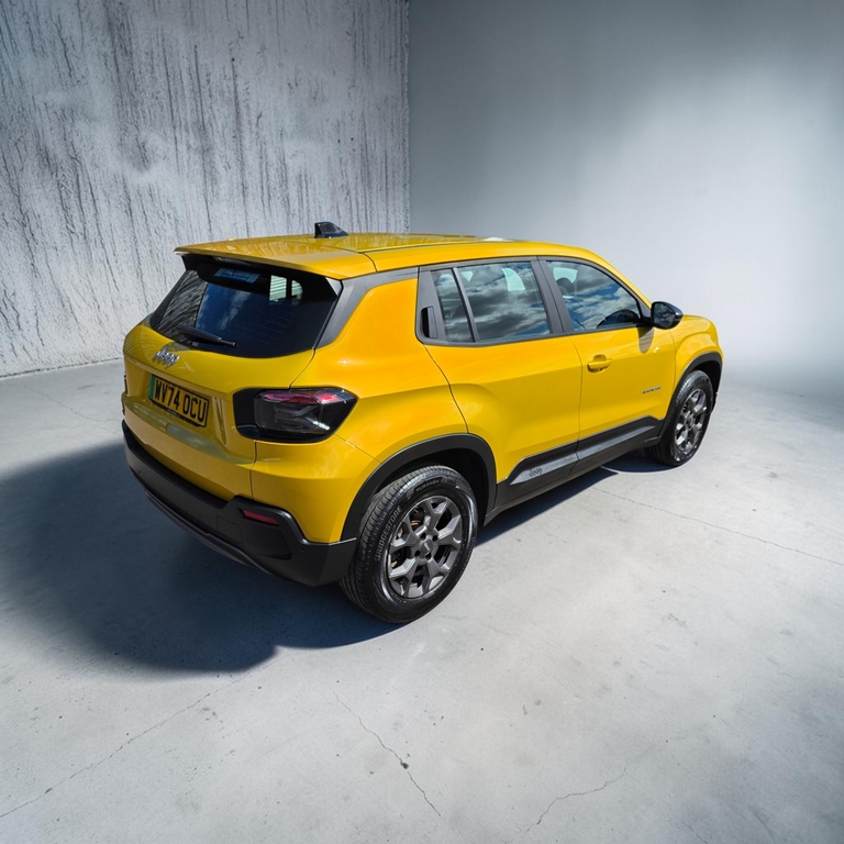 Jeep Avenger Ev Longtitude Suv 74 Reg Yellow