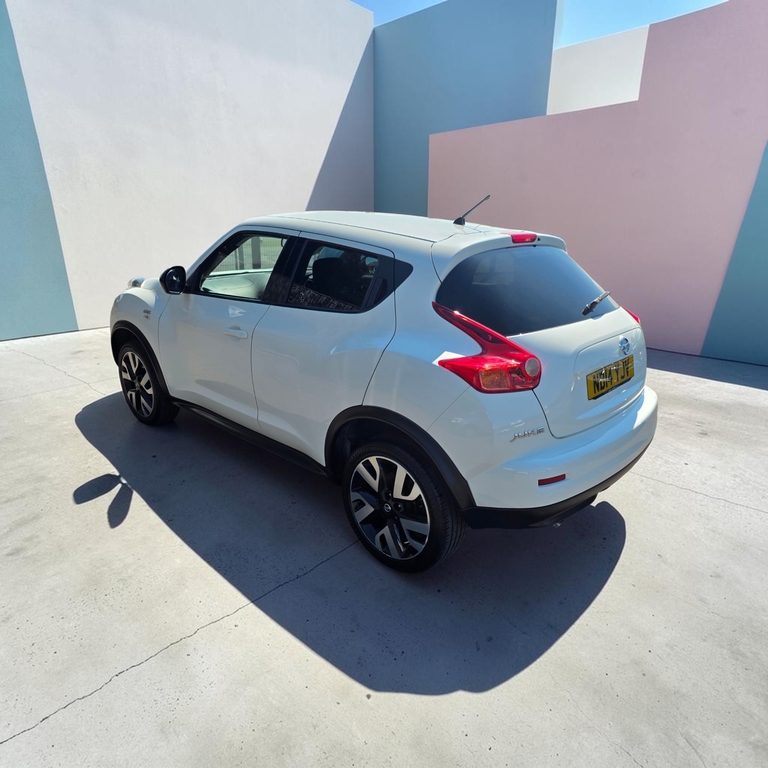 Nissan Juke 1.6 N-tec Suv ND14YJV White #4