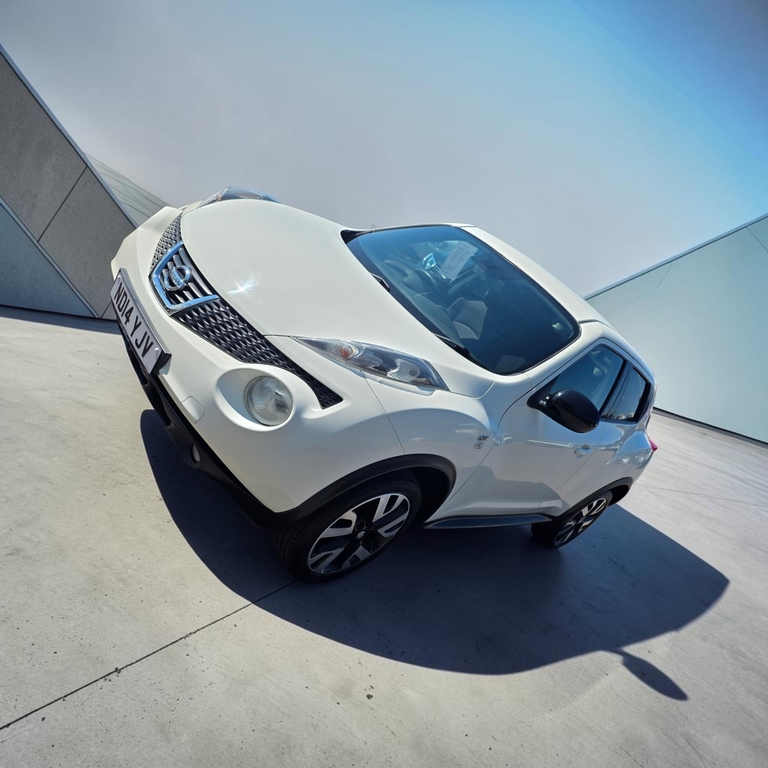 Nissan Juke 1.6 N-tec Suv ND14YJV White #6