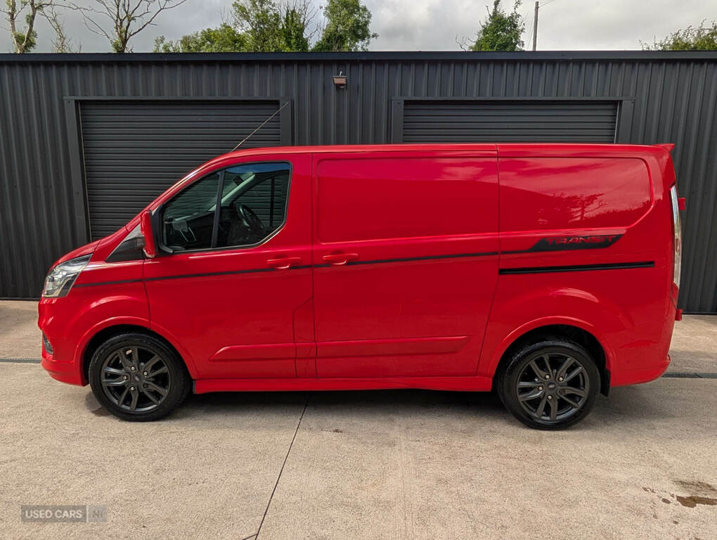 Ford Transit Custom 2.0 Tdci 170Ps Low Roof Sport Van NGZ2437 Red #6