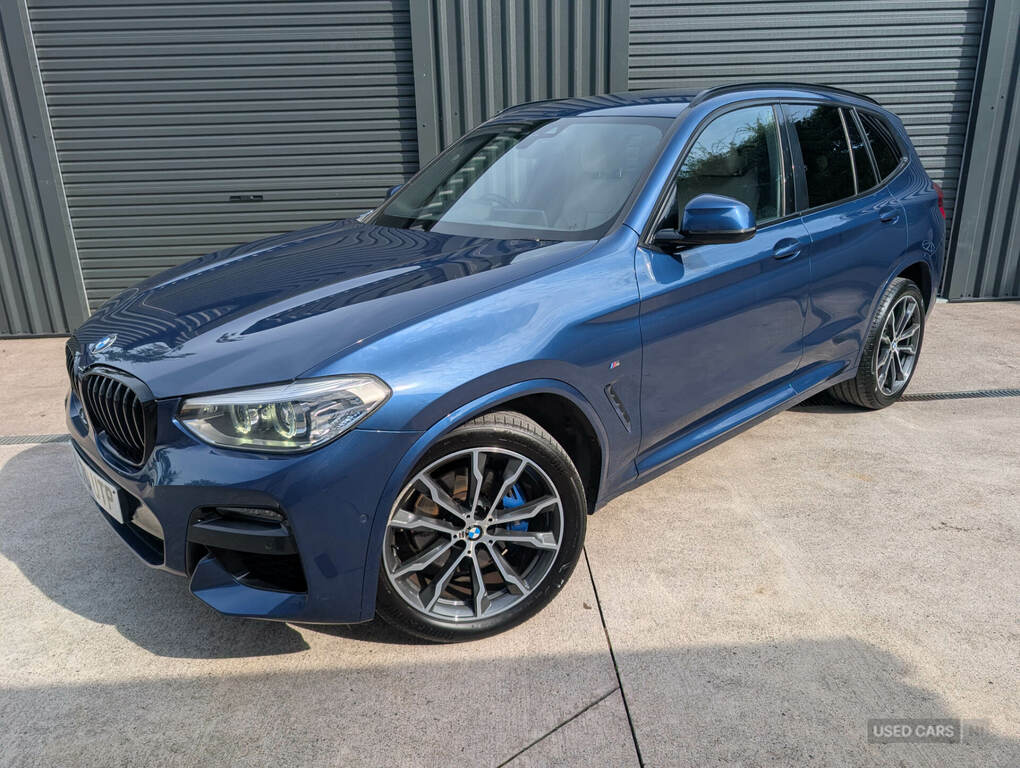 BMW X3 Xdrive20d Mht M Sport Step Blue #2