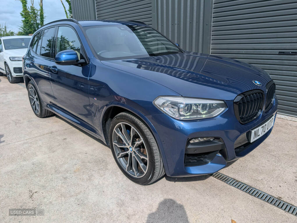 BMW X3 Xdrive20d Mht M Sport Step Blue #3