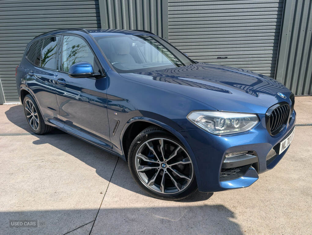 BMW X3 Xdrive20d Mht M Sport Step Blue