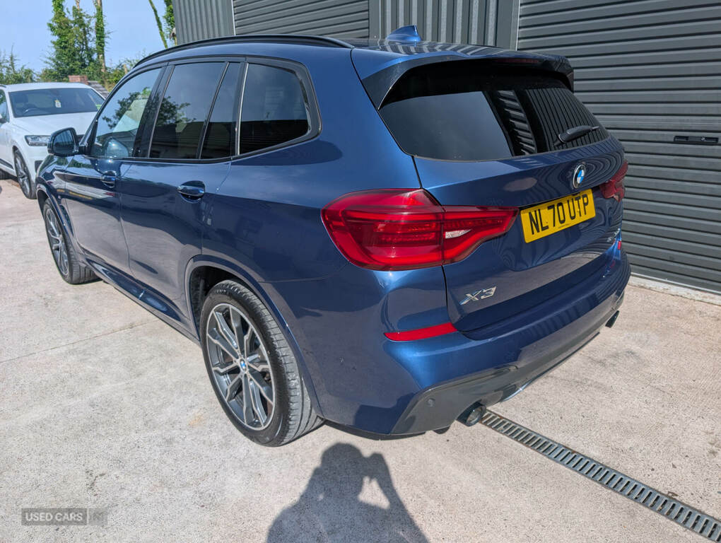 BMW X3 Xdrive20d Mht M Sport Step Blue #5