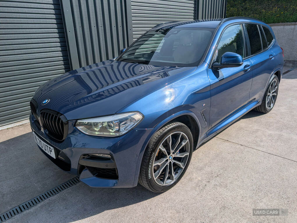 BMW X3 Xdrive20d Mht M Sport Step Blue #4