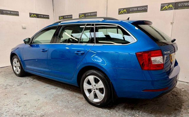 Skoda Octavia 2018 1.6 Tdi Se Technology Estate Manua Blue #4