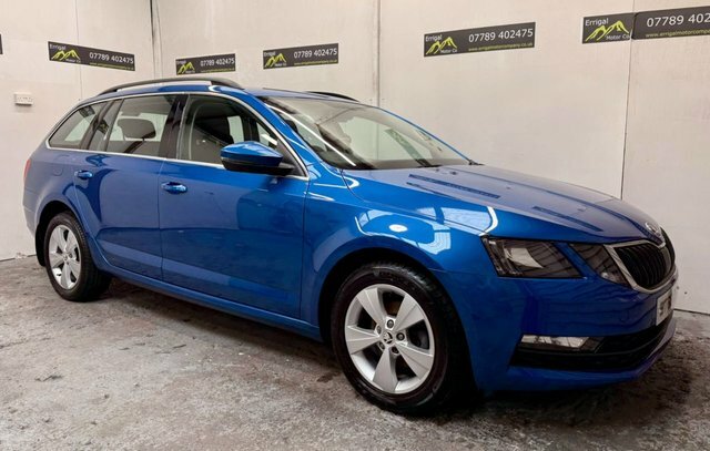 Skoda Octavia 2018 1.6 Tdi Se Technology Estate Manua Blue