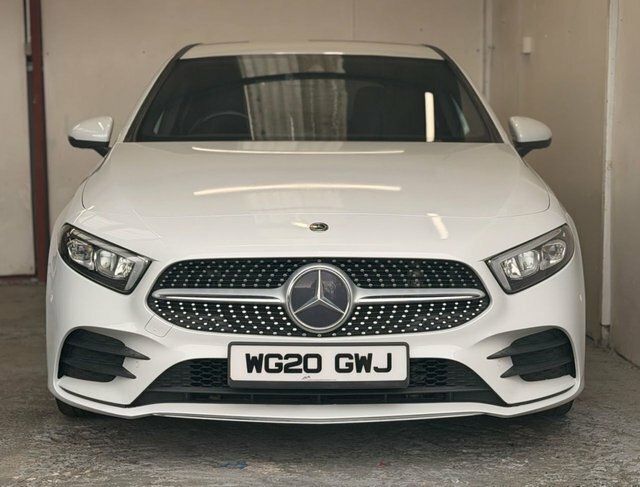 Mercedes-Benz A Class 2020 1.5 A180d Amg Line Executive Hatchback WG20GWJ White #5