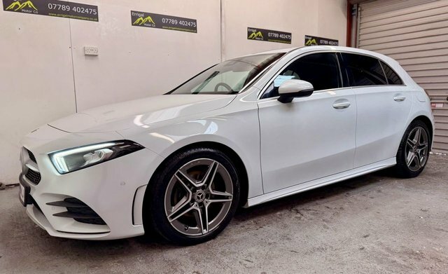 Mercedes-Benz A Class 2020 1.5 A180d Amg Line Executive Hatchback WG20GWJ White #4