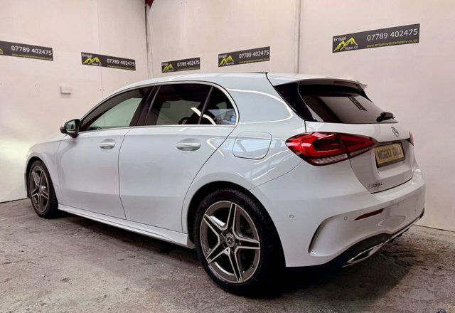Mercedes-Benz A Class 2020 1.5 A180d Amg Line Executive Hatchback WG20GWJ White #3