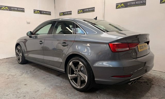 Audi A3 2019 2.0 Tdi 35 Sport Saloon S Tronic E Grey #3